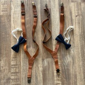 Suspenders & Bow Ties Combo
